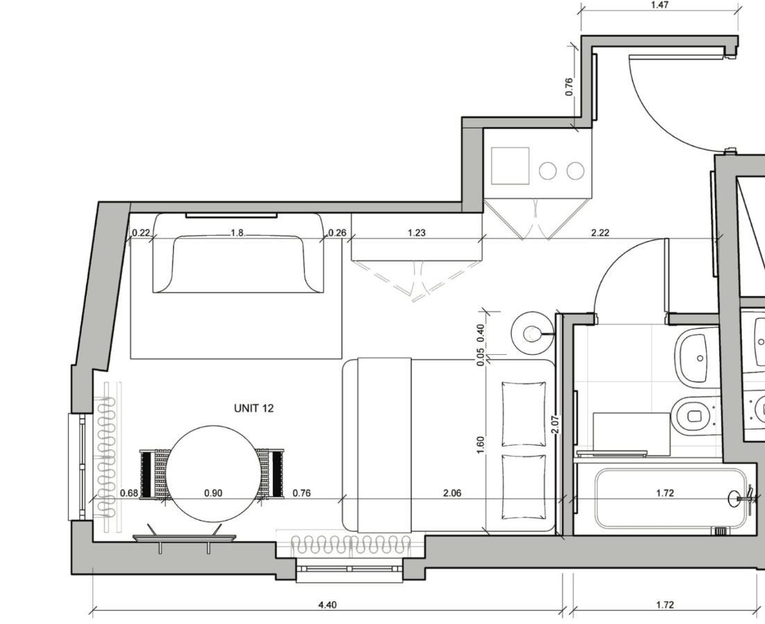 Cozy Studio Apartment Unit 12 In Center Of Zúrich Exterior foto